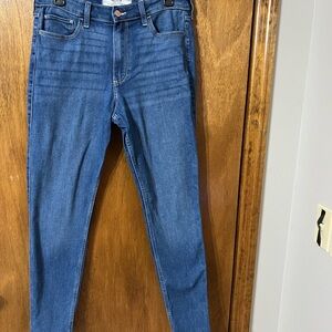 Hollister Women's Blue Skinny Jeans